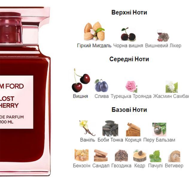 Tom Ford Lost Cherry 100ml Tom Ford Lost Cherry фото